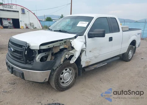 2014 Ford F-150 Xl z USA, uszkodzony, nr VIN 1FTFX1EF2EKE64671